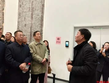 专家团队莅临保定历代金石拓本菁华展